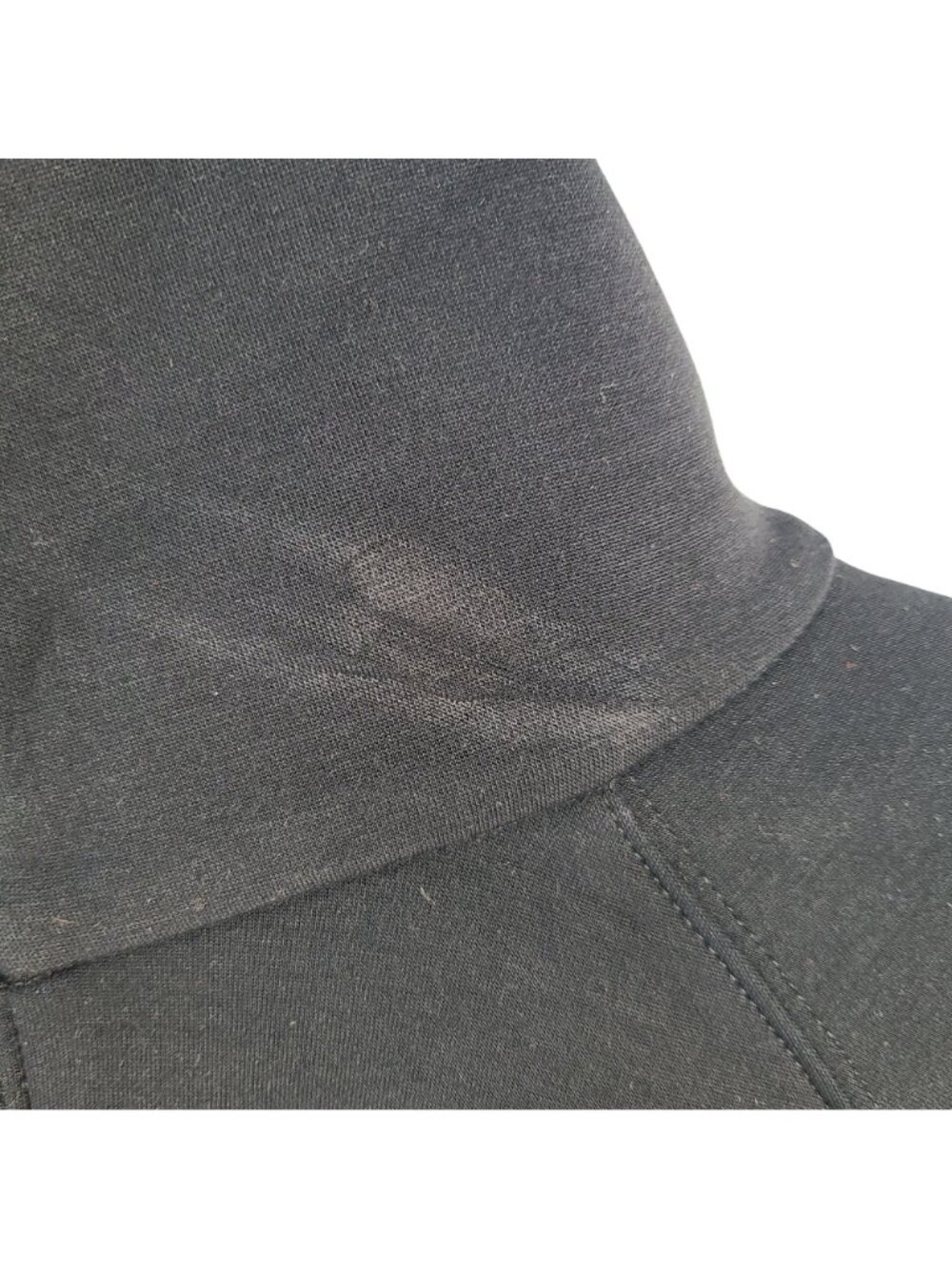 NEW Spanx AirEssentials Half-Zip Pullover Very Black Women’s Sz 1X Modal Blend - Picture 4 of 6